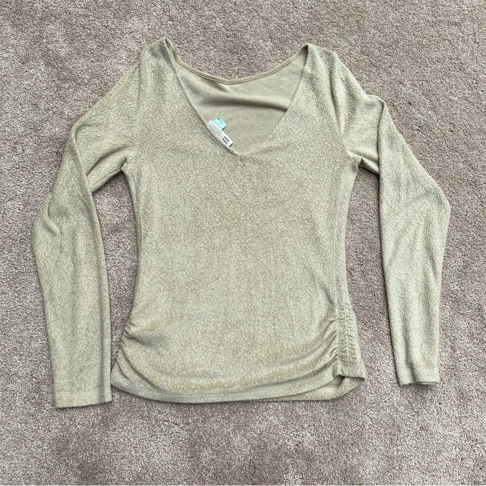 Anthropologie Light Green Shirt